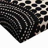 Abstract Electric Circle Art - Modern Monochrome Geometric Wall Decor