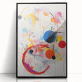 Vibrant Electric Abstract Art - Dynamic Colorful Geometric Wall Decor