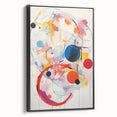 Vibrant Electric Abstract Art - Dynamic Colorful Geometric Wall Decor