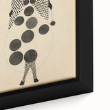 Abstract Monochrome Electric Art - Geometric Silhouette Wall Decor