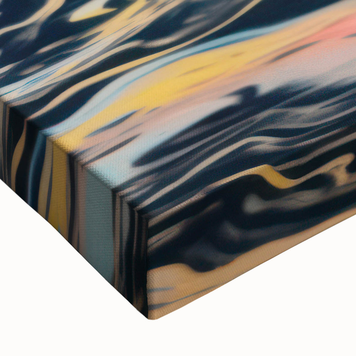 Vibrant Electric Monster Art - Bold Abstract Wall Decor for Kids