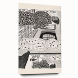 Abstract Electric Wall Art - Vibrant Modern Electric Decor Canvas Print