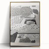 Abstract Electric Wall Art - Vibrant Modern Electric Decor Canvas Print