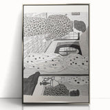 Abstract Electric Wall Art - Vibrant Modern Electric Decor Canvas Print