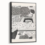 Abstract Electric Wall Art - Vibrant Modern Electric Decor Canvas Print