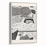 Abstract Electric Wall Art - Vibrant Modern Electric Decor Canvas Print