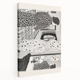 Abstract Electric Wall Art - Vibrant Modern Electric Decor Canvas Print