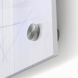 "Modern Electric Art Canvas - Abstract Vibrant Lines and Minimalist Decor"