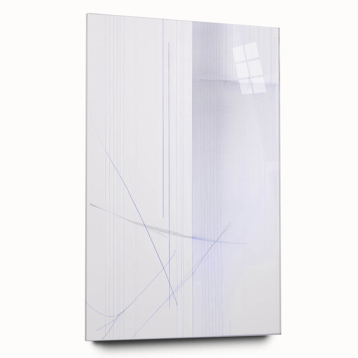 "Modern Electric Art Canvas - Abstract Vibrant Lines and Minimalist Decor"