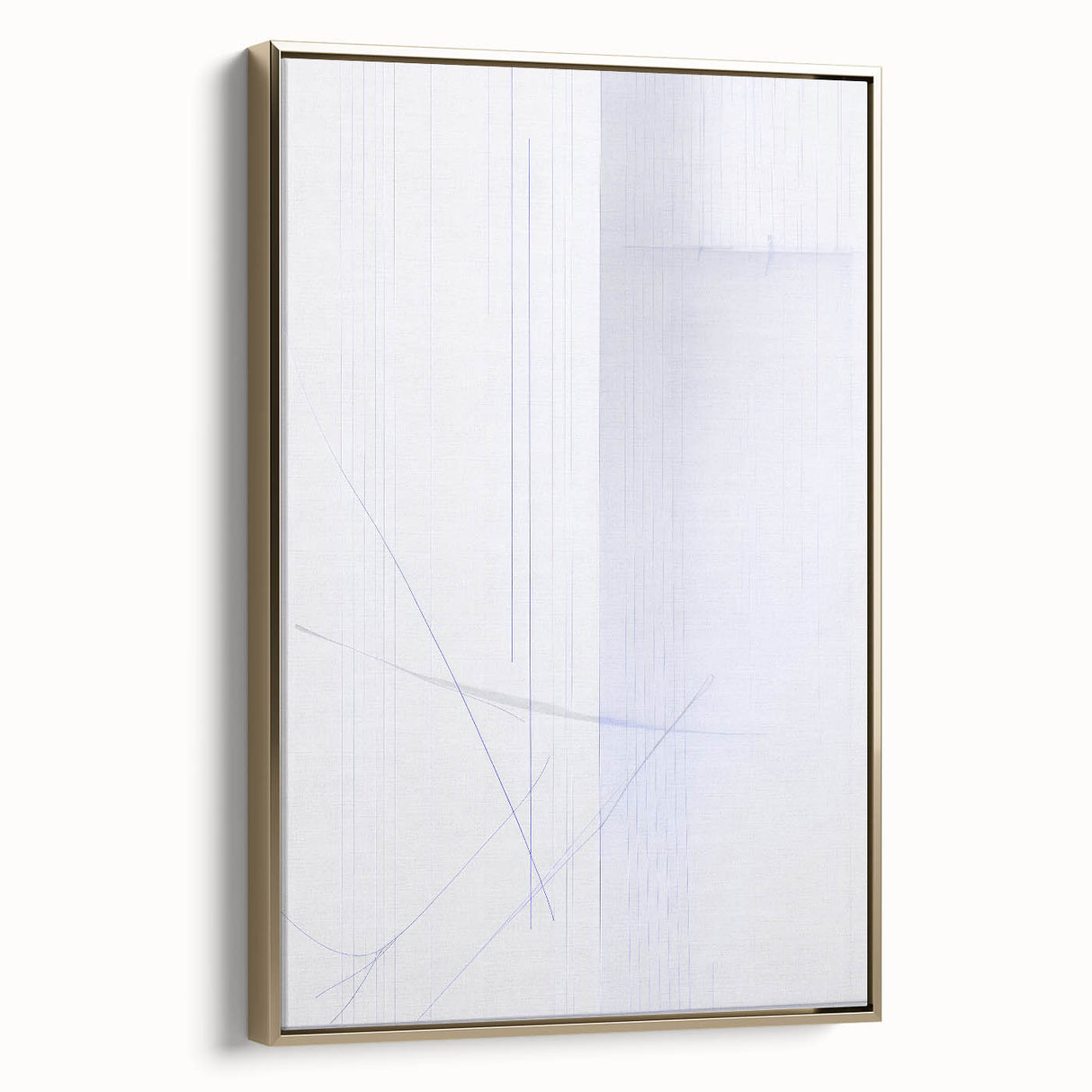 "Modern Electric Art Canvas - Abstract Vibrant Lines and Minimalist Decor"