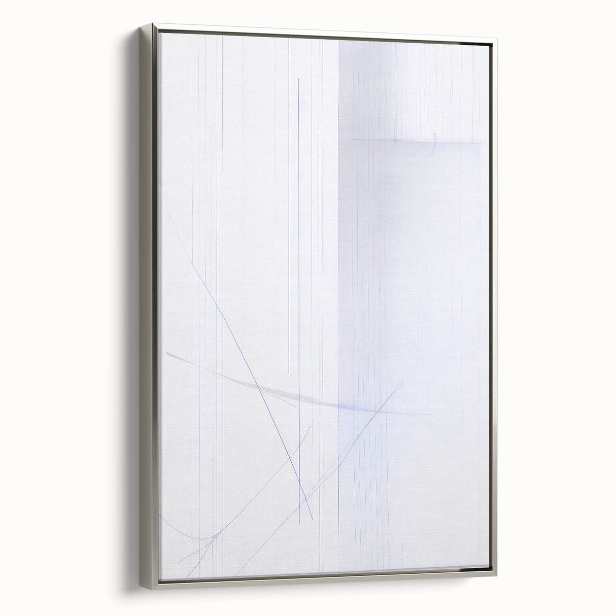"Modern Electric Art Canvas - Abstract Vibrant Lines and Minimalist Decor"