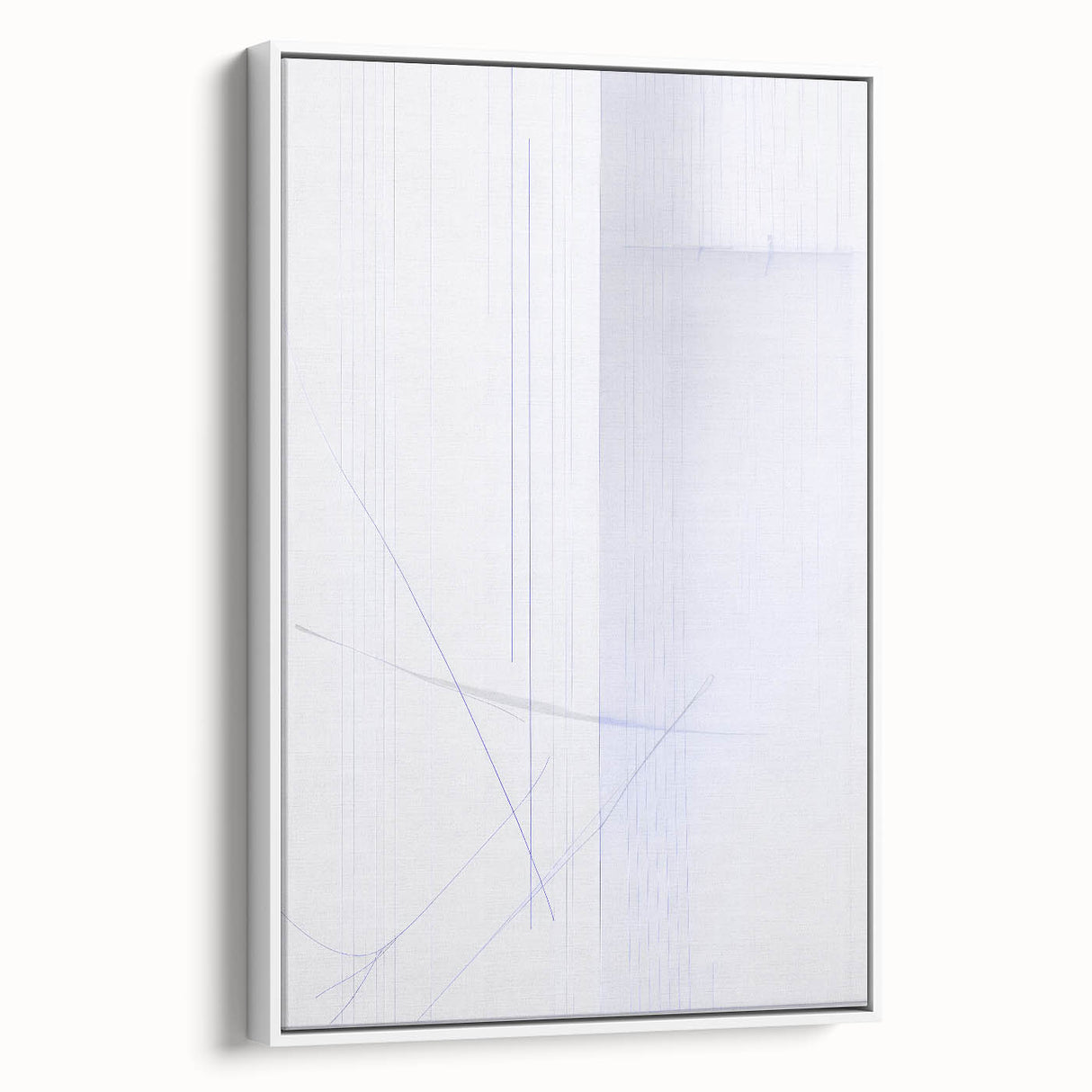 "Modern Electric Art Canvas - Abstract Vibrant Lines and Minimalist Decor"