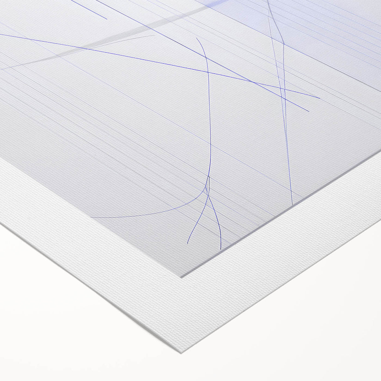"Modern Electric Art Canvas - Abstract Vibrant Lines and Minimalist Decor"