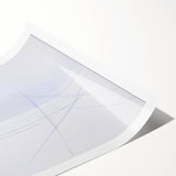 "Modern Electric Art Canvas - Abstract Vibrant Lines and Minimalist Decor"
