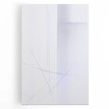 "Modern Electric Art Canvas - Abstract Vibrant Lines and Minimalist Decor"