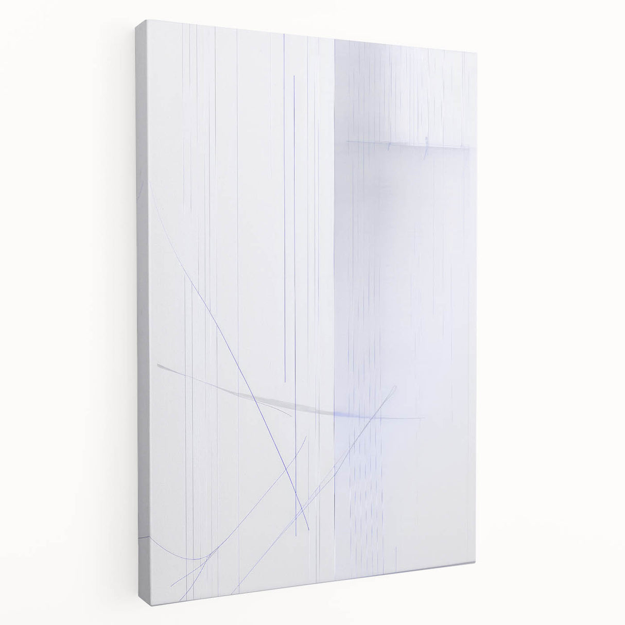 "Modern Electric Art Canvas - Abstract Vibrant Lines and Minimalist Decor"
