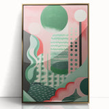 Abstract Electric Canvas Art - Vibrant and Bold Modern Electric Decor