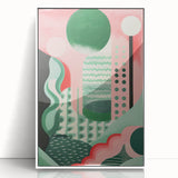 Abstract Electric Canvas Art - Vibrant and Bold Modern Electric Decor