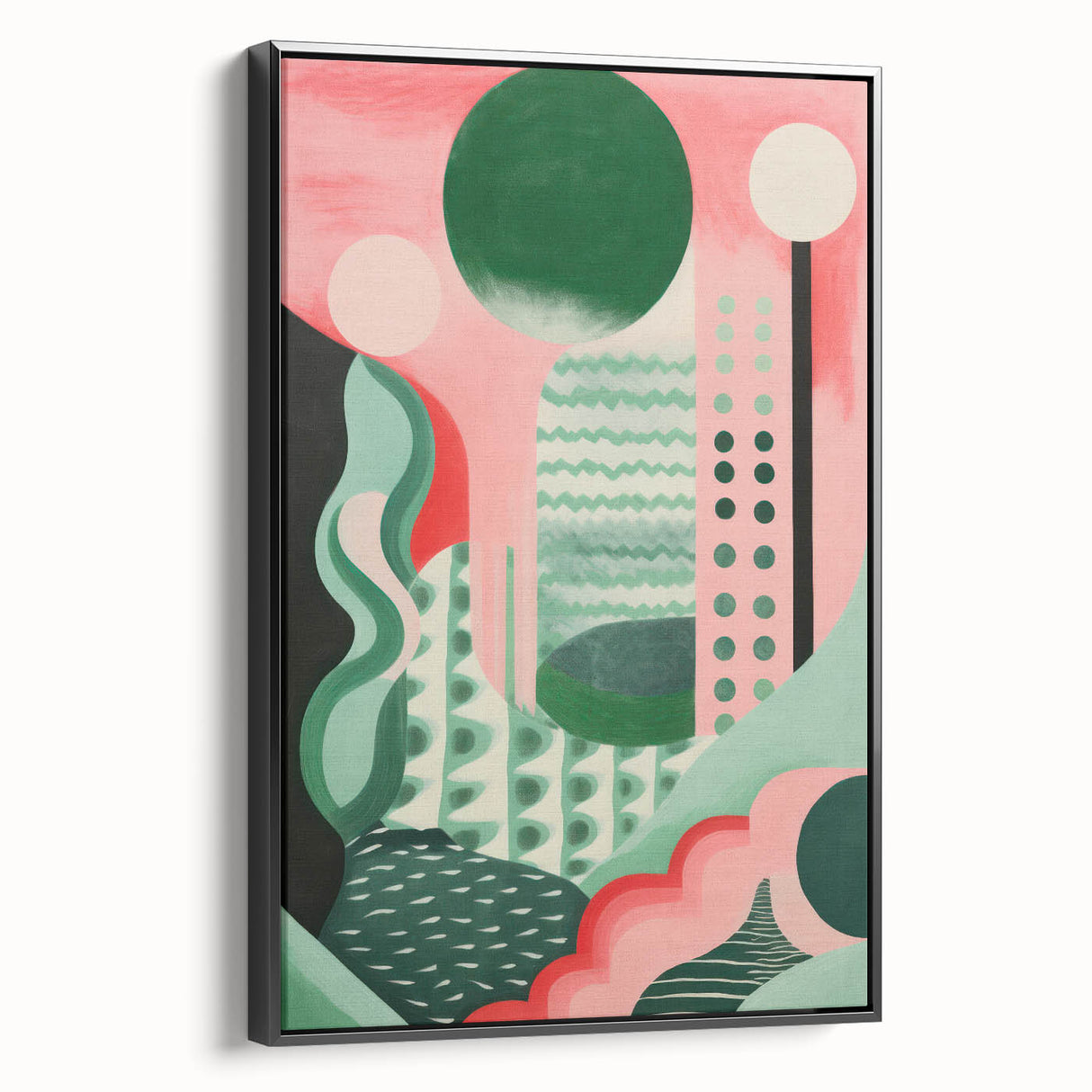 Abstract Electric Canvas Art - Vibrant and Bold Modern Electric Decor
