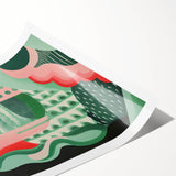 Abstract Electric Canvas Art - Vibrant and Bold Modern Electric Decor