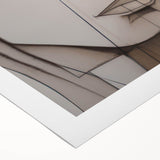 Abstract Electric Portrait - Modern Geometric Art for Contemporary Decor