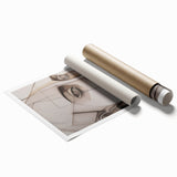 Abstract Electric Portrait - Modern Geometric Art for Contemporary Decor