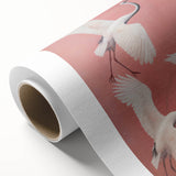 Elegant Electric Cranes Art – Modern Vibrant Electric Wall Canvas Decor