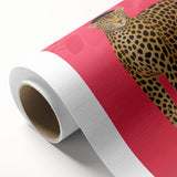 Vibrant Leopard Electric Art - Bold Animal Print Canvas for Modern Decor