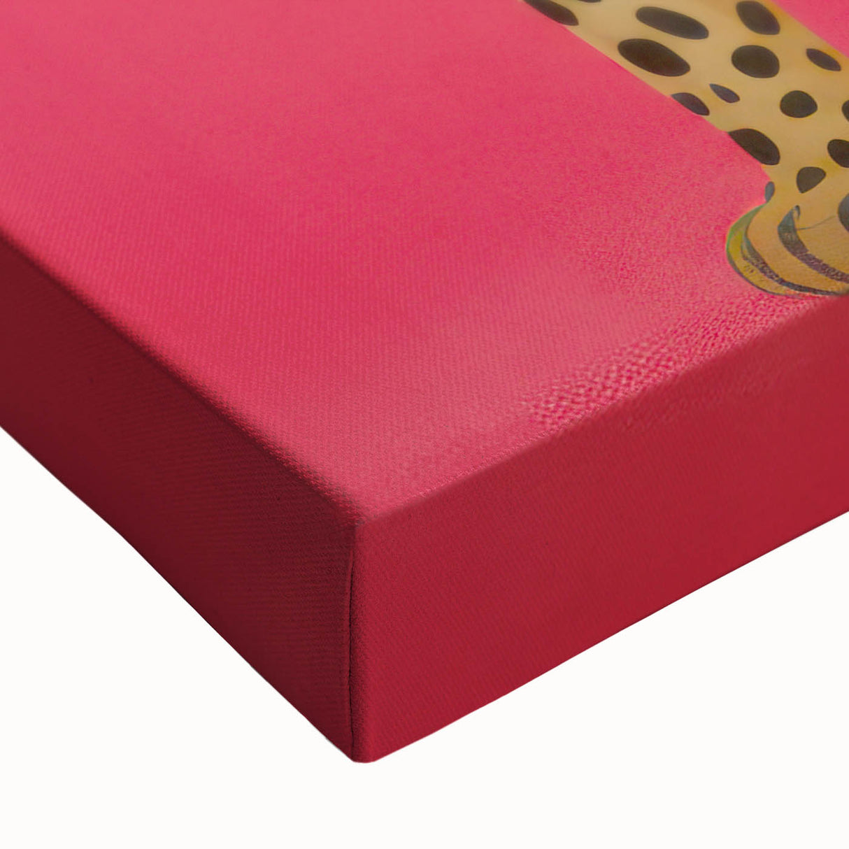 Vibrant Leopard Electric Art - Bold Animal Print Canvas for Modern Decor