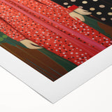 Playful Leopard Duo Art - Vibrant Animal Print Canvas for Modern Spaces