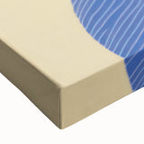 Abstract Electric Silhouette Art – Modern Vibrant Electric Wall Decor