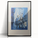 Modern Electric Art Canvas – Vibrant Abstract Electric Wall Decor