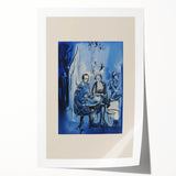 Modern Electric Art Canvas – Vibrant Abstract Electric Wall Decor