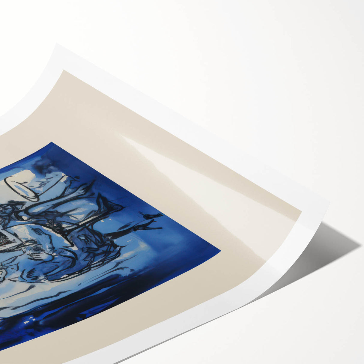 Modern Electric Art Canvas – Vibrant Abstract Electric Wall Decor