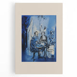 Modern Electric Art Canvas – Vibrant Abstract Electric Wall Decor