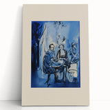 Modern Electric Art Canvas – Vibrant Abstract Electric Wall Decor