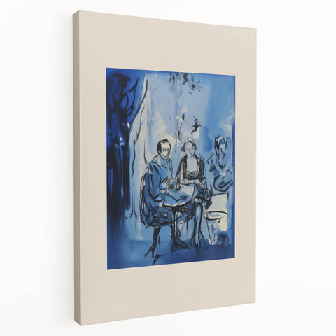Modern Electric Art Canvas – Vibrant Abstract Electric Wall Decor