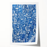 Abstract Electric Art Canvas – Modern Vibrant Electric Wall Decor