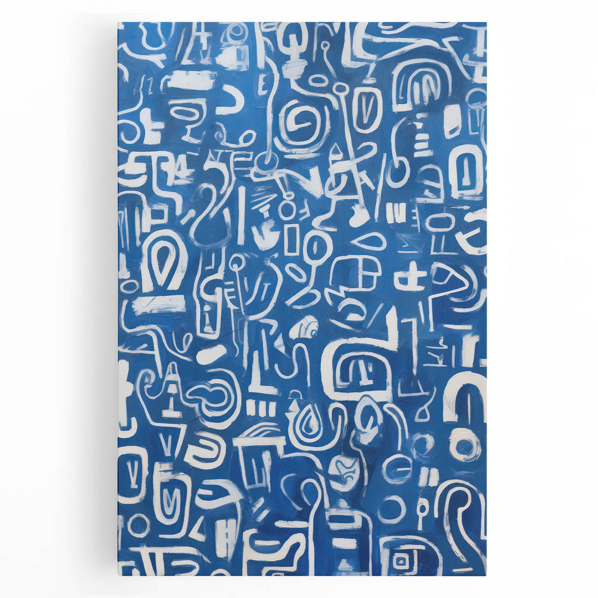 Abstract Electric Art Canvas – Modern Vibrant Electric Wall Decor