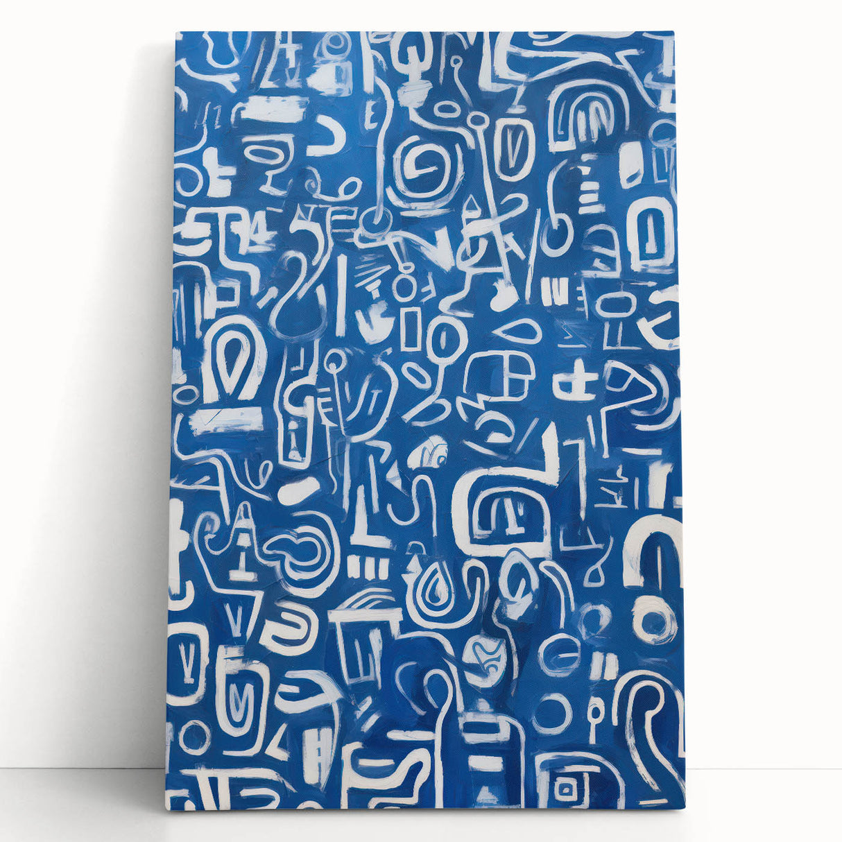 Abstract Electric Art Canvas – Modern Vibrant Electric Wall Decor