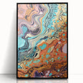 Vibrant Electric Abstract Art Canvas – Modern Electric Wall Decor