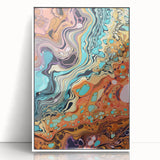 Vibrant Electric Abstract Art Canvas – Modern Electric Wall Decor