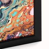 Vibrant Electric Abstract Art Canvas – Modern Electric Wall Decor