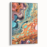 Vibrant Electric Abstract Art Canvas – Modern Electric Wall Decor