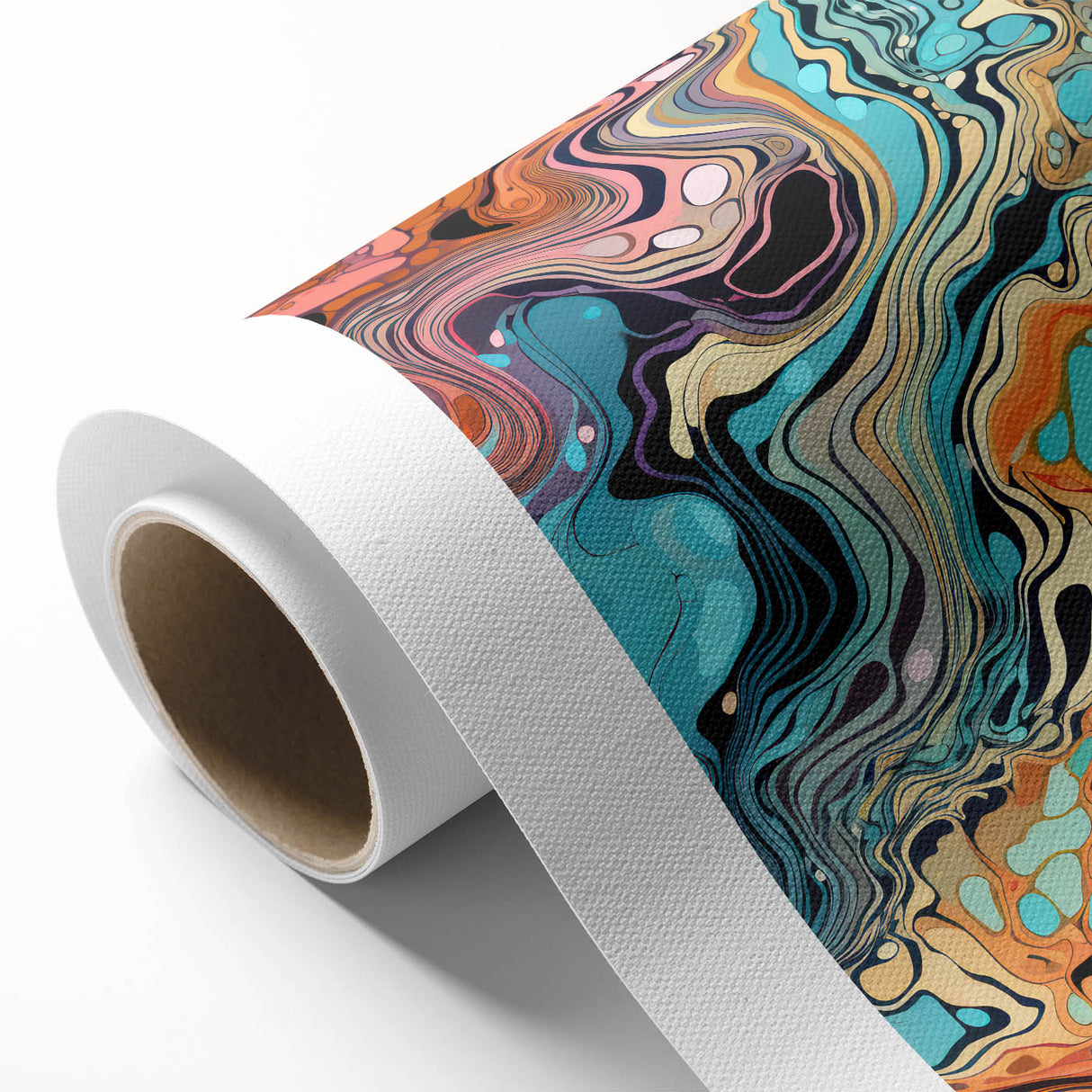 Vibrant Electric Abstract Art Canvas – Modern Electric Wall Decor