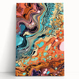 Vibrant Electric Abstract Art Canvas – Modern Electric Wall Decor