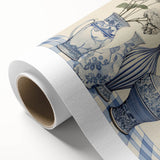 Elegant Electric Art Canvas – Modern Blue Vase Electric Wall Decor