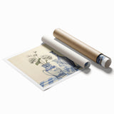 Elegant Electric Art Canvas – Modern Blue Vase Electric Wall Decor