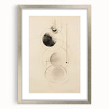 Modern Electric Art Canvas – Abstract Black & White Wall Decor