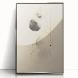 Modern Electric Art Canvas – Abstract Black & White Wall Decor